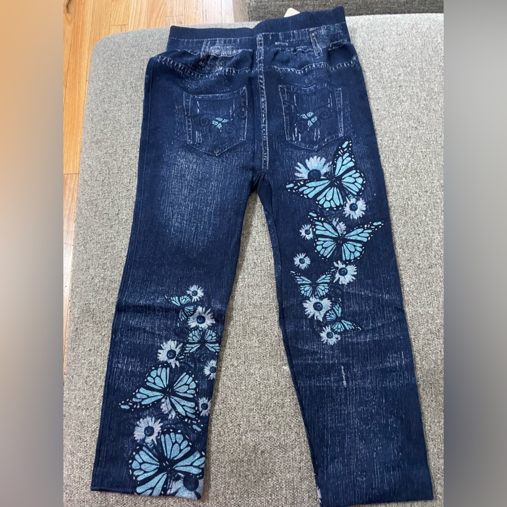 Girls stretchy jeans